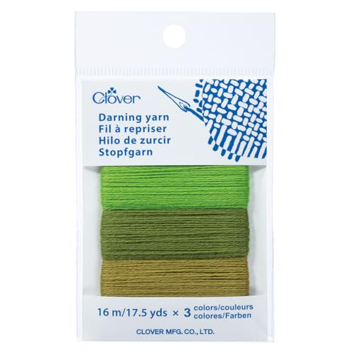 Clover Darning Yarn Green