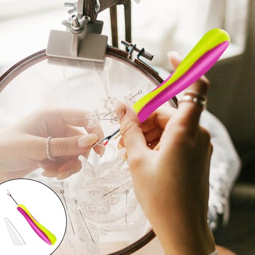 Needle and Thread Seam Ripper, Rippers for Sewing and Thread,Remover Stitch Tool for Hand Sewing, Knitting, Cross Stitching, Embroidery and Thread Removal (Green) - color: Green