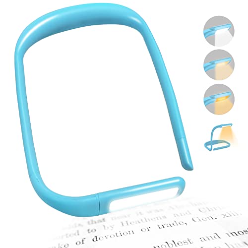 Neck Reading Light for Bed Adjustable: Bendable Arms 2-Pack Blue - color: Blue, size: 2-Pack