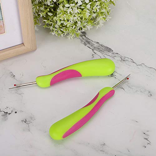 2PCS Seam Rippers, Stitch Thread Cutter Tool, 4.7in Sewing Thread Removers, Ergonomic Seam Rippers for Embroidery Crafting Needle Work