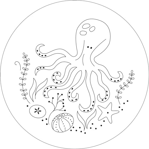 Nautical Embroidery Pattern Transfers (set of 10 hoop designs!)