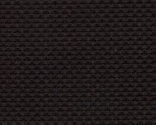 59" x one Yard 18 Ct Counted Cotton Aida Cloth Cross Stitch Fabric (Black) - color: Black