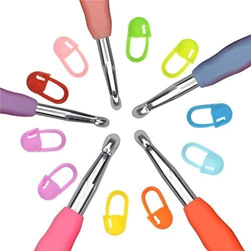Yarniss Large Ergonomic Crochet Hooks Set 6.5mm 7.0mm 8.0mm 9.0mm 10.0mm - size: 5 Size(6.5~10.0mm)