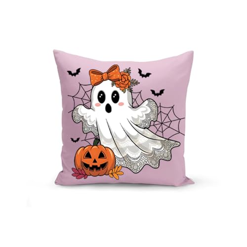 Halloween Iron on Transfers Pumpkin Bow Iron on Patches 3 Sheets Fall Floral Heat Transfer Vinyl Designs Cute Ghost with Flower Iron on Decal for Hat Women&Men T-Shirt Pillow Canvas Bag DIY Decor - size: S1