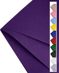 Purple Felt Fabric 72" x 36", Large Stiff Craft Felt Sheet by The Yard - color: Purple, size: 72" X 36" (1 Yard)