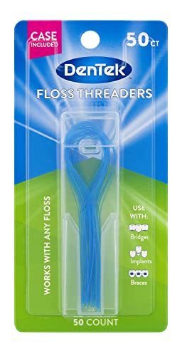 Dentek Floss Threaders 50 Count (3 Pack) - size: 1 Count (Pack of 150)