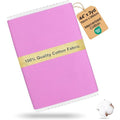 Craftido-19 Options-100% Cotton Fabric by The Yard in Solid Color 44”Wide by 3yd (9 ft) -Medium Weight 5.2 oz-Soft Cotton for Quilting, Sewing, Crafts, Binding, Backing and Lining - Sweet Pink - color: Sweet Pink