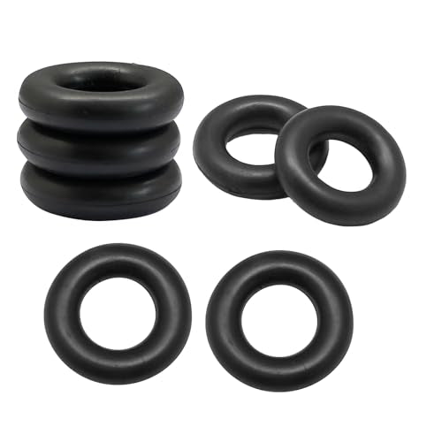 4pcs Bobbin Winder Rubber Tires O Ring Compatible with Sewing Machine Singer 15-91, 66-16, 99K, 128-3,#15287 - color: 4pcs