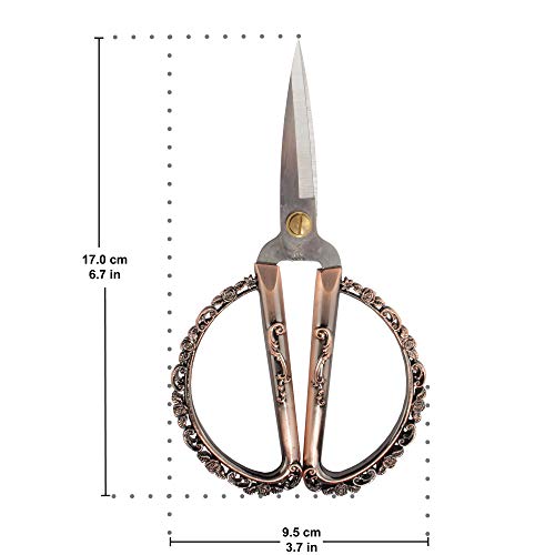 JubileeYarn Delicate Roses Embroidery Craft Units - Copper - 1 Unit - color: Delicate Roses Embroidery - Copper, size: 1 Unit