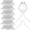 Moxweyeni 100 Pcs Christmas Spring Steel Wire Ornament Hooks Hangers