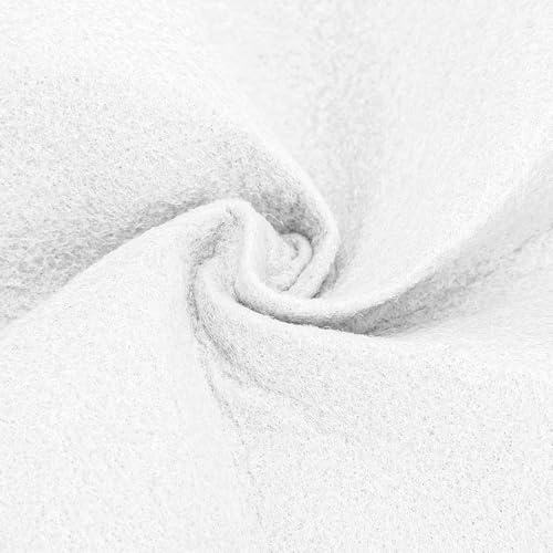 Felt Fabric 18" X 36" (White) - color: White, size: 18" X 36"