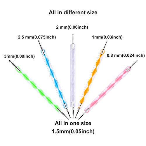 120 pcs Transfer Paper Carbon Tracing Paper Carbon Water-Soluble Transfer Paper for Transfer Pattern on Fabric,Wood,Cross Stitch Cloth,Paper, Hand Painting with 5 pcs Embossing Stylus(A4,6 Color)