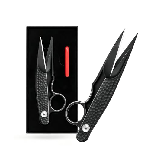 Upgrade Sewing Scissors Microcrystalline Steel Shears (Black) - color: Black