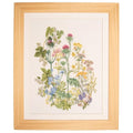 Thea Gouverneur - Counted Cross Stitch Kit - Herbs - Aida - 18 Count - Embroidery Kits for Adults - Crafts - DMC Embroidery Threads and Other Cross Stitch Supplies Included - 424A - color: 424A Aida