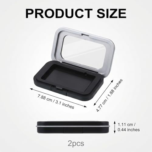 JJUNW 2 PCS Magnetic Needle Holder Case, Portable Sewing Pin Storage Case