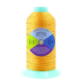 Mandala Crafts Size 346 210D T350 Gold Bonded Nylon Thread, 415 YDs - color: Gold, size: T350 #346 210D/15 415 Yards