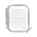 Sew Tech Embroidery Hoop for Bernina, 5.1x3.9in 130x100mm Medium Frame - size: 3.9x5.1"-Medium Hoop B