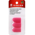SINGER 00195 Heat Resistant Protective Finger Guards, 3-Count, Pink