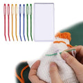 8 Pcs Yarn Darning Tapestry Needles—Stainless Steel Bent Tip Sewing Needle,Large Eye Tapestry Needles with Storage Box