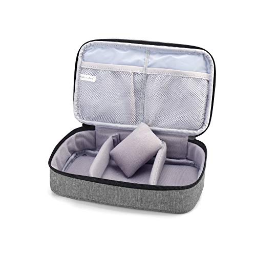 Luxja Double-Layer Sewing Organizer, Gray - color: Gray