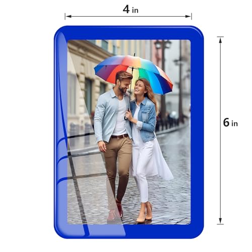 Bluesun 4x6 Picture Frame Blue,Vertical & Horizontal Wall & Tabletop - color: Blue, size: 4x6 （1 Pcs）