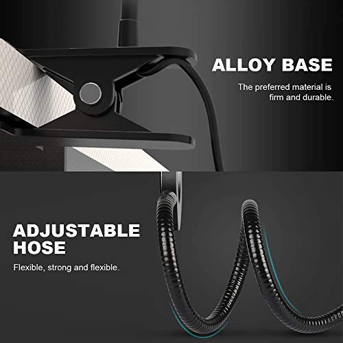 LED Desk Lamp with Clamp, 3 Color Modes, 10 Brightness