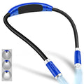 Vekkia Rechargeable LED Neck Book Light for Reading in Bed - color: Blue