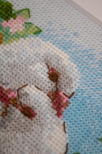 RIOLIS 1856 White Doves Counted Cross Stitch Kit 9.84 x 9.84 in - style: White Doves 1856