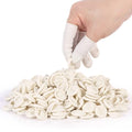 White Latex Finger Cots Finger Protectors, Disposable Medium-Sized Finger Gloves, Fingertip and Finger Sleeve Protector,Latex Thumb Protector for Finger Tips (Approx.210 PCS)