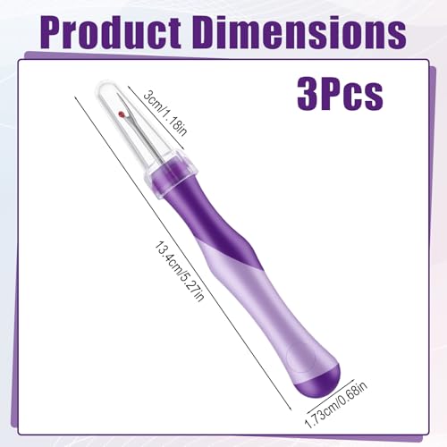 Seam Ripper, Needle and Thread Seam Rippers, Seam' Ripper and Thread Remover, Stitch Remover Unpicker Tool, for Hand Sewing, Crafts and Knitting Seam' Removers