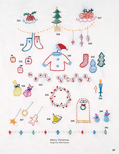 500 Simply Charming Designs for Embroidery: Easy-to-Stitch Monograms and Motifs (Design Originals) Patterns for the Home, Holidays, Food, Animals, and Borders, with Stitch Guide and Gallery