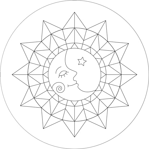 Celestial Embroidery Pattern Transfers (set of 10 hoop designs!)