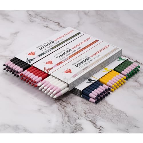 HOMSSEM 12-Pack Multi-Surface China Marker & Peel Off Grease Pens -Green - color: Green