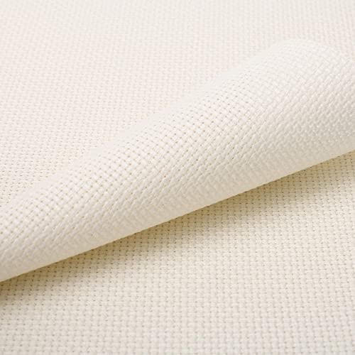 Aida Cloth 14 Count Cross Stitch Fabric Multi Colored 12×18inch