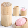 Wooden Needle Holder, Portable Needle Case Box, Sewing Needles Storage, Needles Organizer for Embroidery and Craft Essentials Supplies