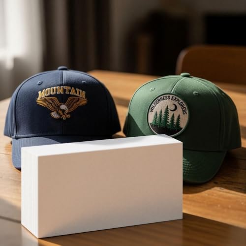 Norme Caps and Hats Tearaway Embroidery Stabilizer 200 Precut 4" x 8"