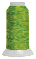 Superior Threads Fantastico 2-Ply 40-Weight High Strength Polyester Embroidery Quilting Sewing Thread - 2,000 Yard Cone (#5062 Glowing Green) - color: Glowing Green