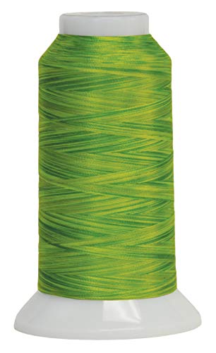 Superior Threads Fantastico 2-Ply 40-Weight High Strength Polyester Embroidery Quilting Sewing Thread - 2,000 Yard Cone (#5062 Glowing Green) - color: Glowing Green