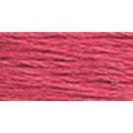 DMC 117-3832 Mouline Stranded Cotton Six Strand Embroidery Floss Thread, Medium Raspberry, 8.7-Yard