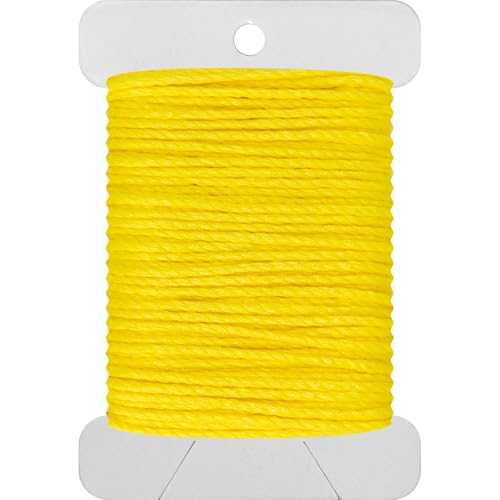 Classic Crochet Thread Yarn 100% Pure Cotton Thread,Col No: 307,Lemon - color: Lemon