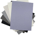 KCS 6 pc of 12" x 18" (30cmx45cm) 14 Count Cotton Aida Cloth Cross Stitch Fabric (14CT-I) - color: 14ct-i