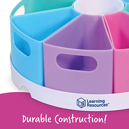 Learning Resources Create-a-Space Storage Center, Pastel - color: Pastel Colors