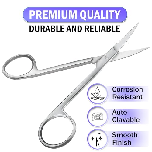 POSHOME Iris Micro Scissors (Curved) - style: Curved