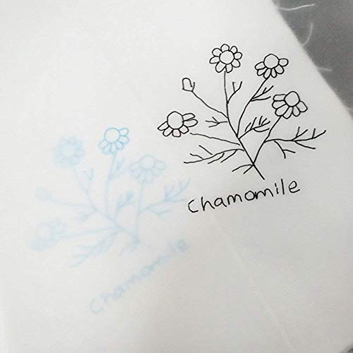 5 Pcs Transfer Paper Repeatedly Use Carbon Water-Soluble Tracing Paper 11"×9",Transfer Pattern on Cloth,Fabric,Canvas,Paper for Home Sewing Cross-Stitch Paint
