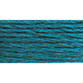 DMC 117-3809 Mouline Stranded Cotton Six Strand Embroidery Floss Thread, Very Dark Turquoise, 8.7-Yard