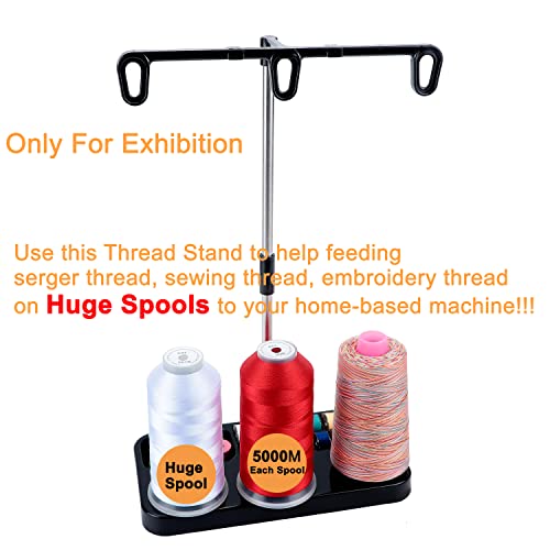 New brothread Light Weight Thread Stand -Black - color: Black