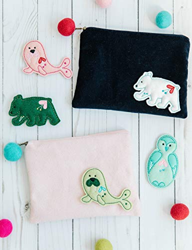 Kimberbell Felt Sheet, Color: Antique White, Size: 12 x18, Thickness: 1.4 mm, Iron-Friendly & Machine Washable, Machine Embroidery, Quilting & Sewing - KDKB1234 - color: Antique White