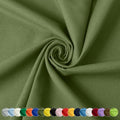 Cotton Fabric By The Yard 58 Inches Wide for Quilting, Sewing, Apparel, Embroidery, DIY Crafts(Army Green, 1/2Y) - color: Army Green, size: Pre-cut 1/2 Yard(58" x 18")