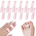 Finger Buddy Straps, 12PCS Finger Buddy Tape Straps Loops, Pink - color: Pink