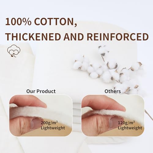 100% Natural Cotton Batting for Quilting 96-Inch x 108-Inch - color: 96x108 Inch